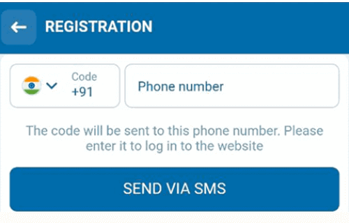 Register your account