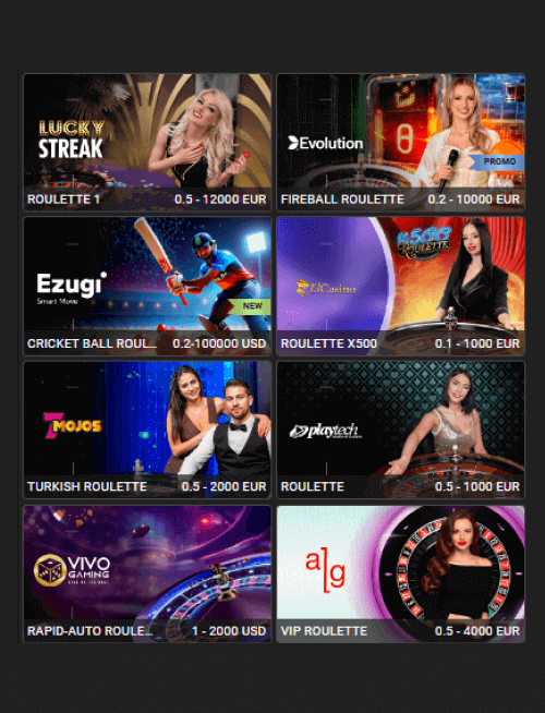 Megapari Roulette Variations Megapari Roulette Variations