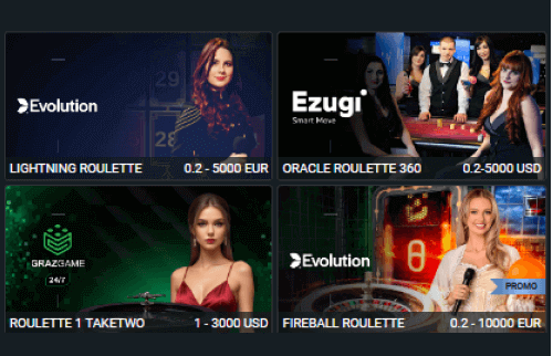 Start playing live roulette Start playing live roulette