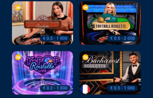 Start playing live roulette Start playing live roulette